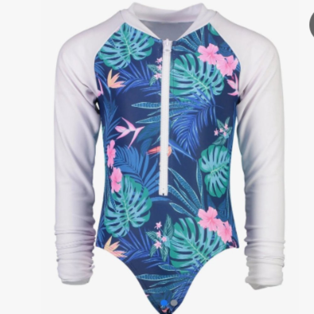 Snapper Rock Rain Forest Long Sleeve Surf Suit